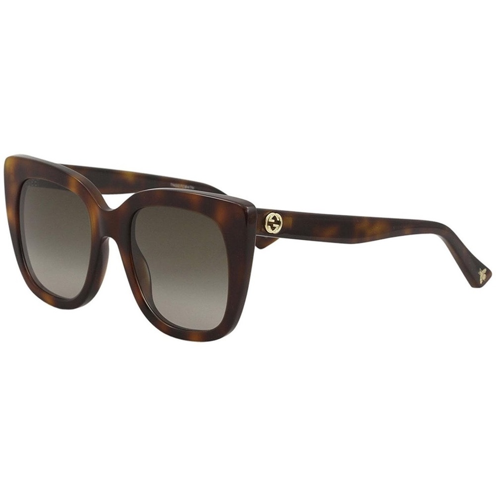 Gucci 0163/s Tortoise/Havana/Brown sunglasses